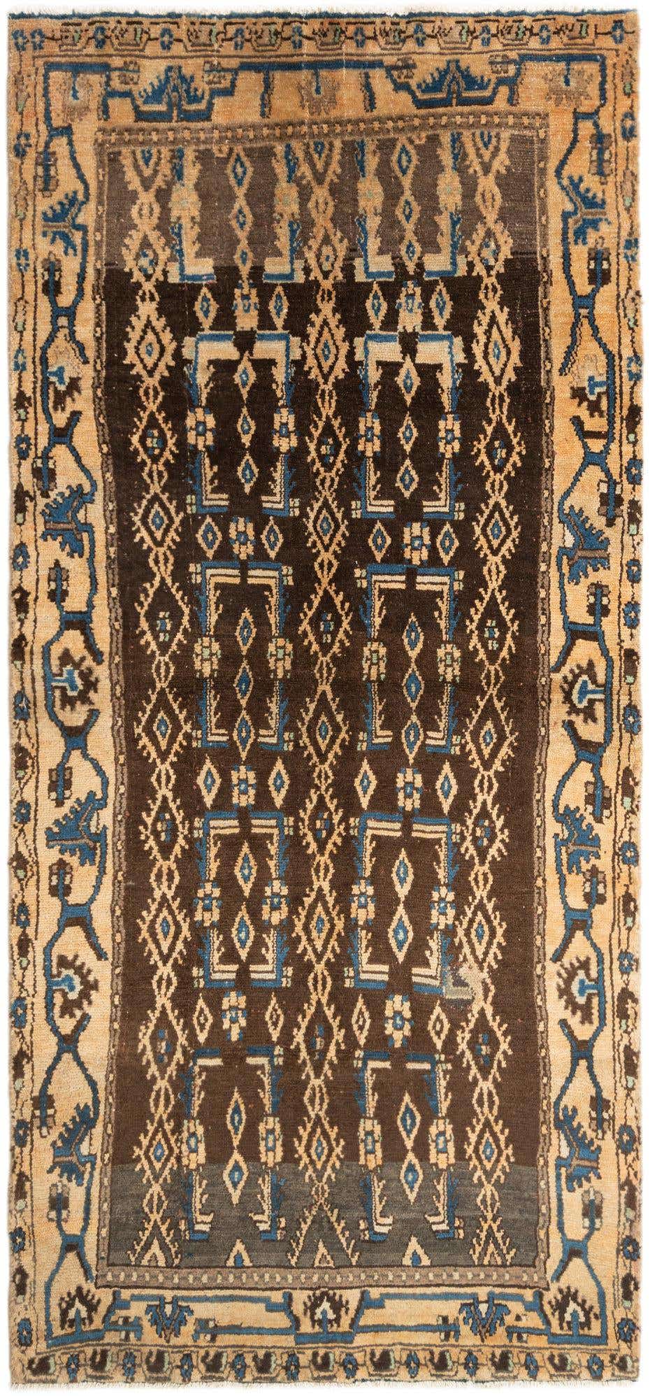 4' 2 x 9' 3 Hamedan Rug