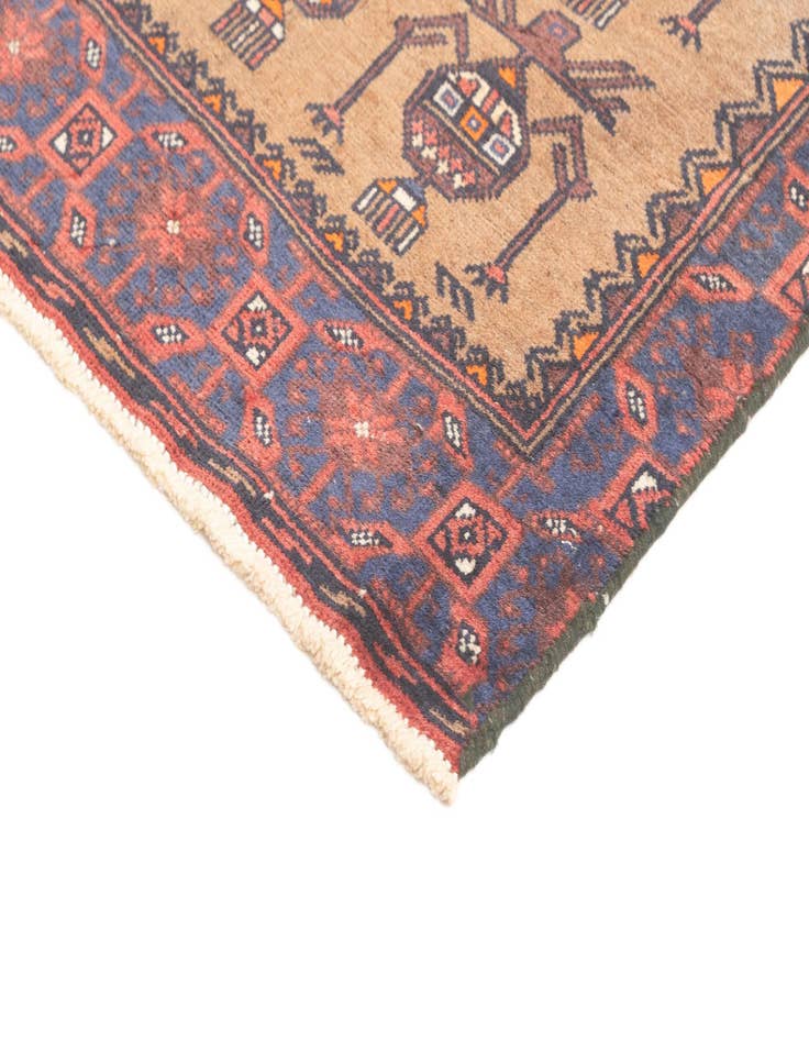 Detail image of 2' 4 x 4' 10 Hamedan Rug