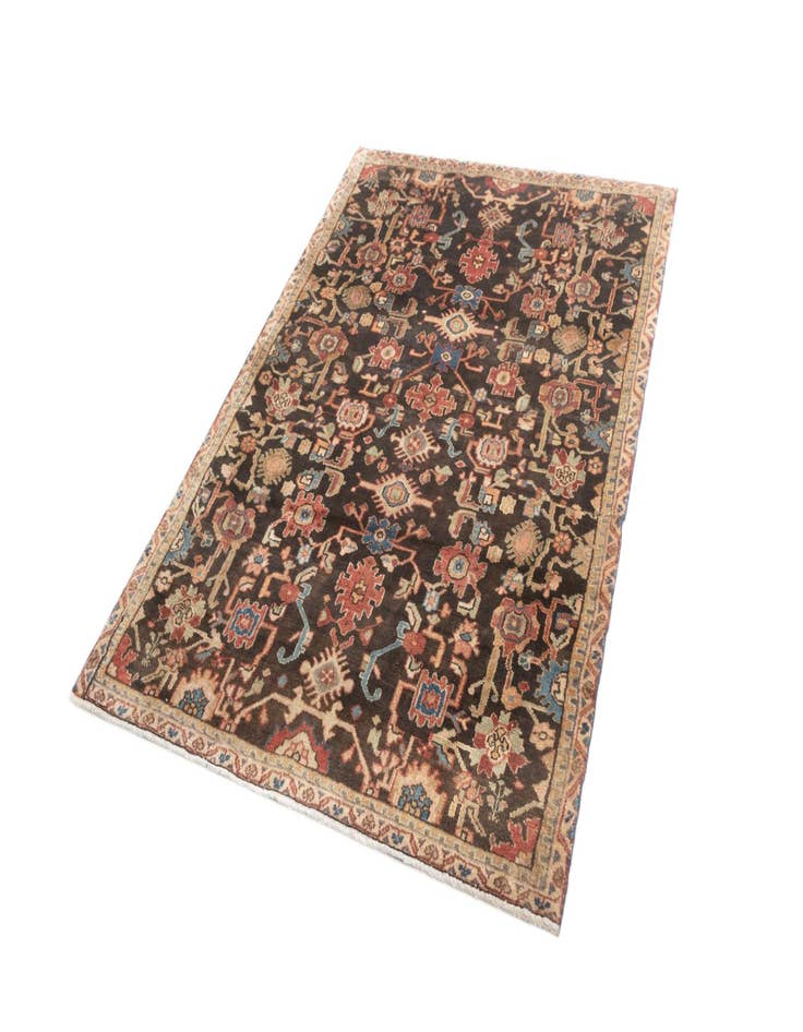 Detail image of 4' 1 x 6' Hamedan Rug