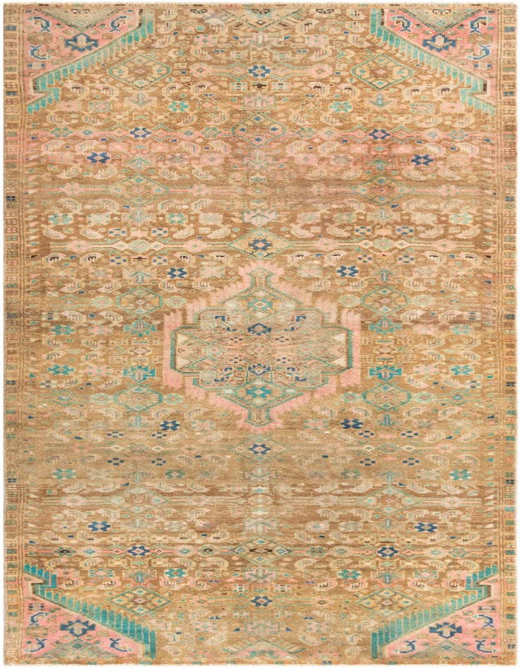 Detail image of 3' 11 x 9' 6 Hamedan Rug