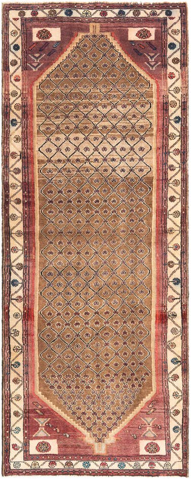 Detail image of 3' 8 x 9' 6 Hamedan Rug