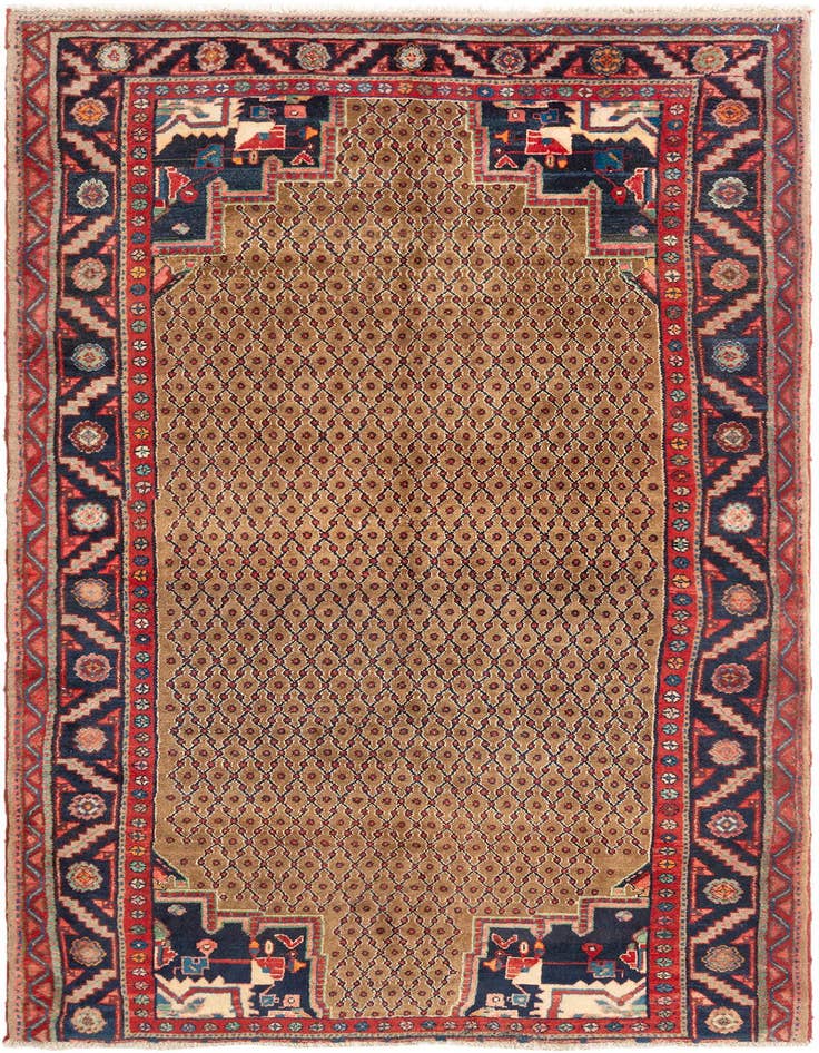 Detail image of 5' 3 x 9' 8 Hamedan Rug