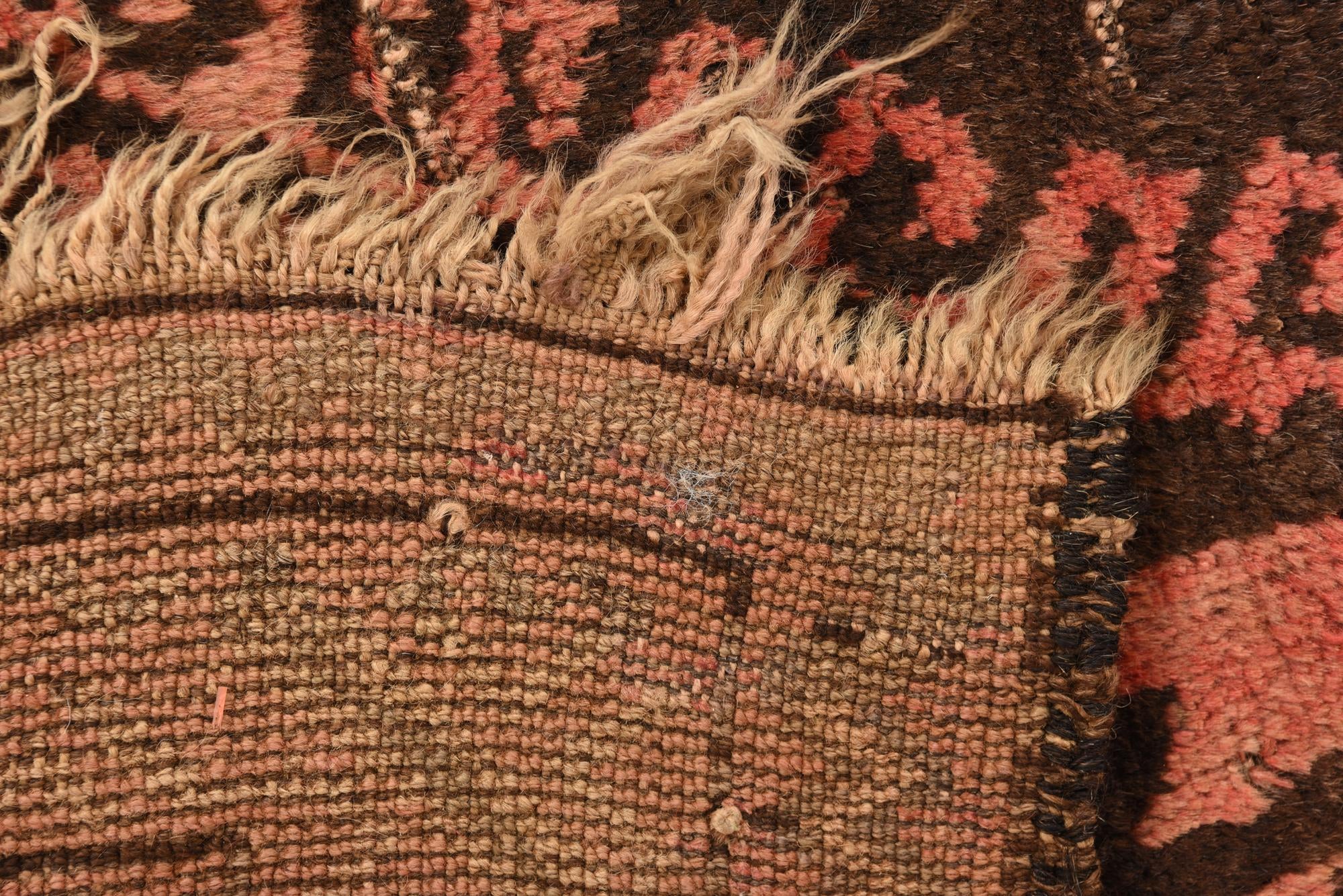 4' 2 x 6' 4 Hand Knotted Hamedan Persian Wool Rug
