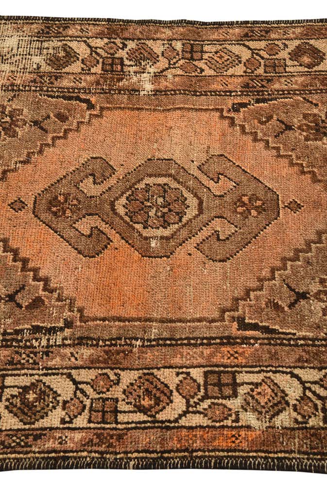 3' 4 x 5' 7 Hand Knotted Hamedan Persian Wool Rug