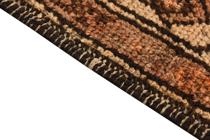 Detail image of 3' 4 x 5' 7 Hand Knotted Hamedan Persian Wool Rug