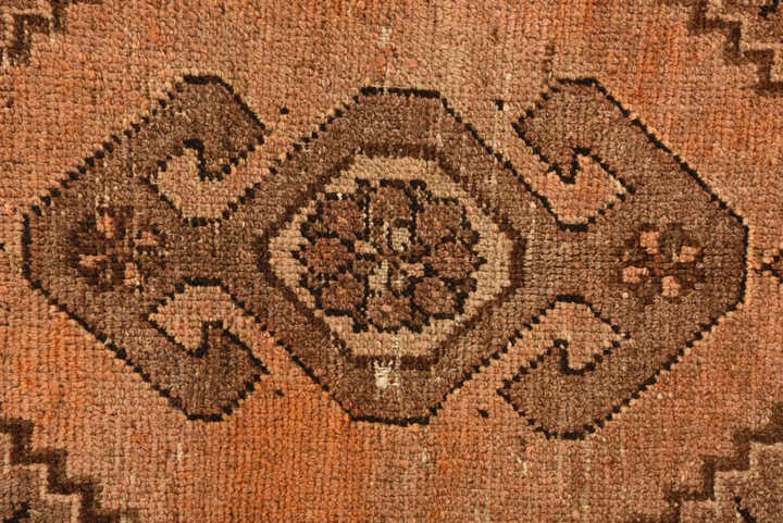 3' 4 x 5' 7 Hand Knotted Hamedan Persian Wool Rug