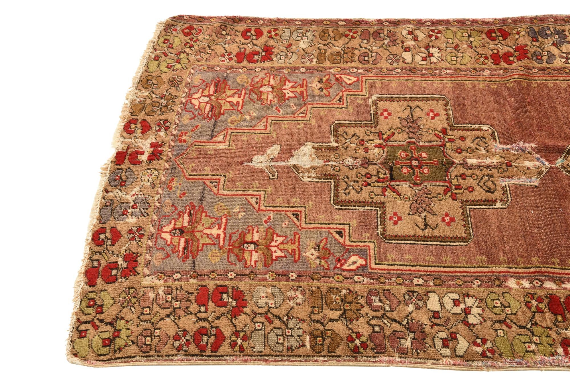 110cm x 210cm anudado a mano Hamedan Alfombra Persa Lana