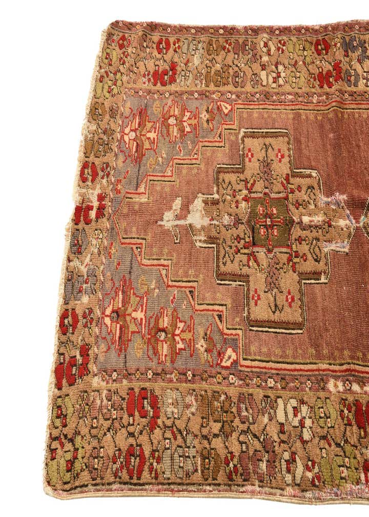 3' 8 x 6' 10 Hand Knotted Hamedan Persian Wool Rug