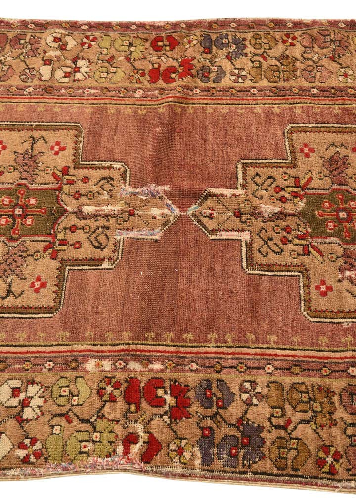 3' 8 x 6' 10 Hand Knotted Hamedan Persian Wool Rug