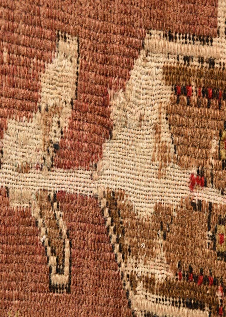 3' 8 x 6' 10 Hand Knotted Hamedan Persian Wool Rug