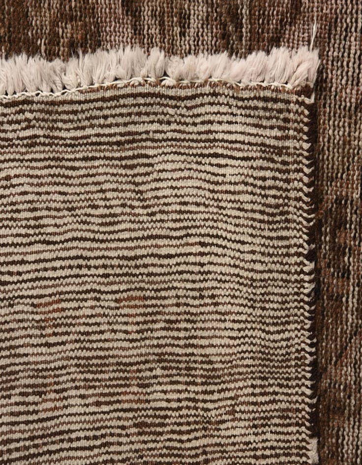 Detail image of 4' 4 x 6' 9  Hand Knotted Hamedan Persian Wool Rug