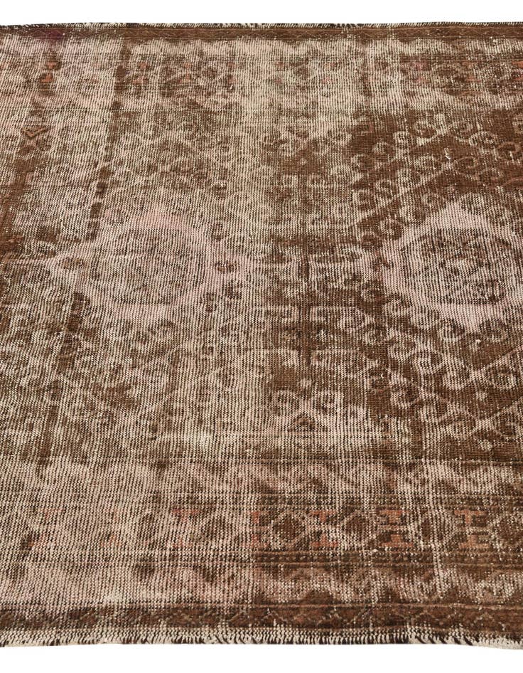 Detail image of 4' 4 x 6' 9  Hand Knotted Hamedan Persian Wool Rug