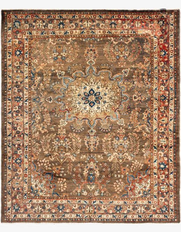 7' 2 x 8' 10 Hamedan Wool Rug