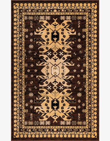 Brown Heris Rug