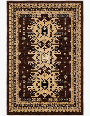 Brown Heris Rug