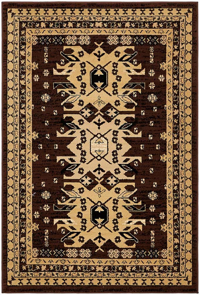 4' x 6' Heriz Design Rug