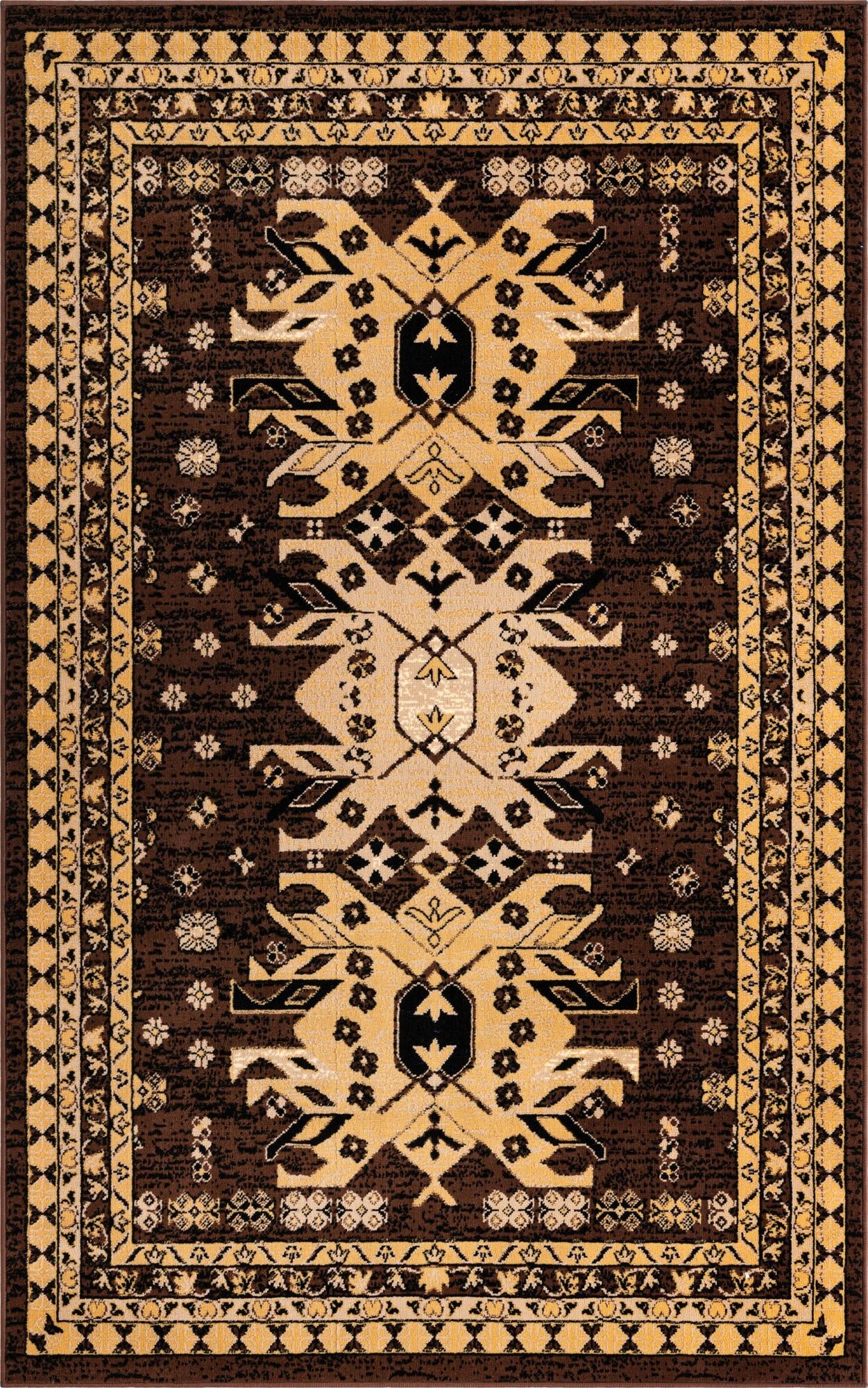 5' 3 x 8' Heriz Design Rug