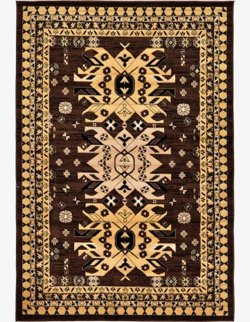 6' x 9' Heriz Design Rug