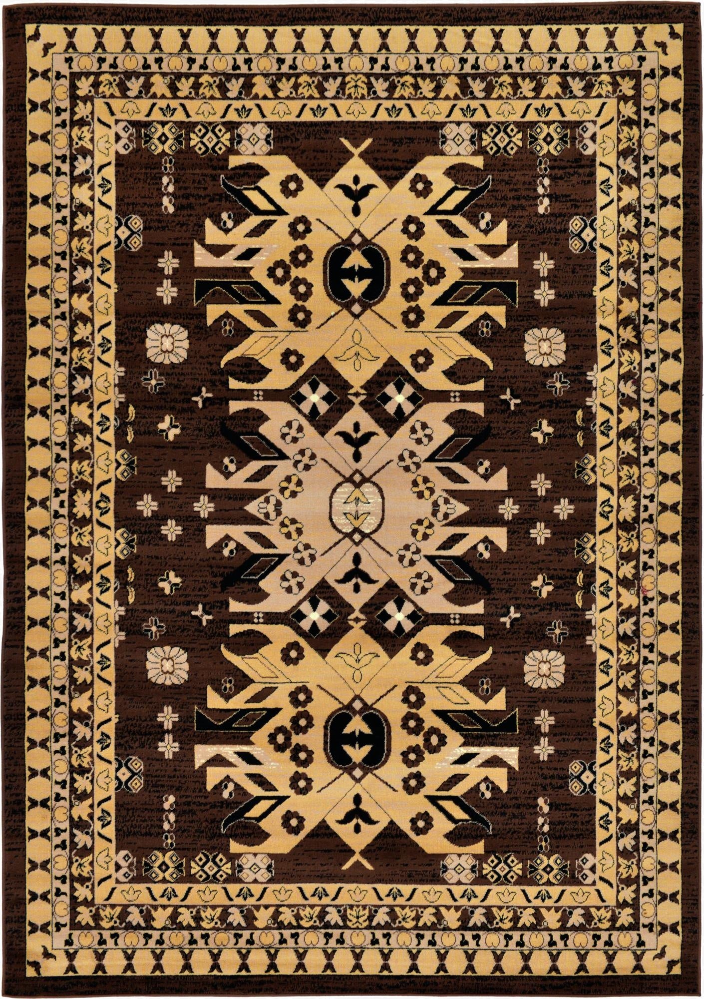 Primary image 7' x 10' Heriz Design Rug