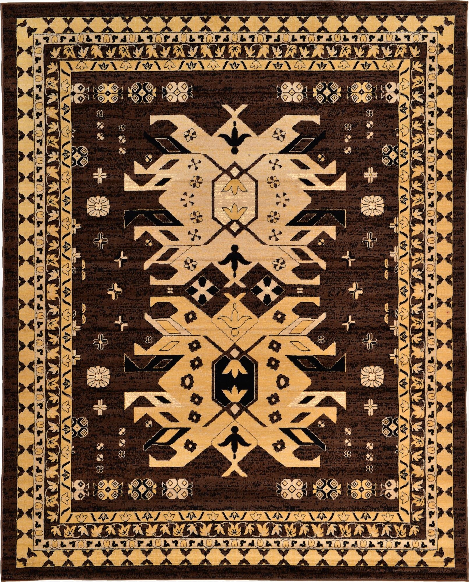 7' 10 x 10' Heriz Design Rug