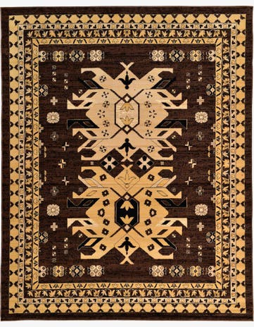 7' 10 x 10' Heriz Design Rug