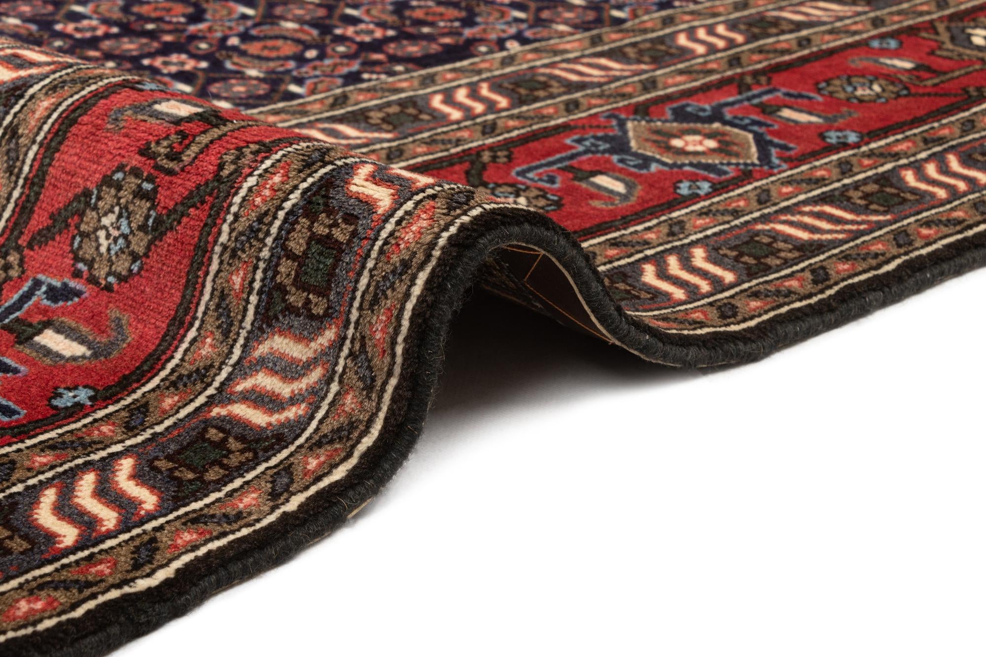 7' 6 x 10' 8 Heriz Wool Rug