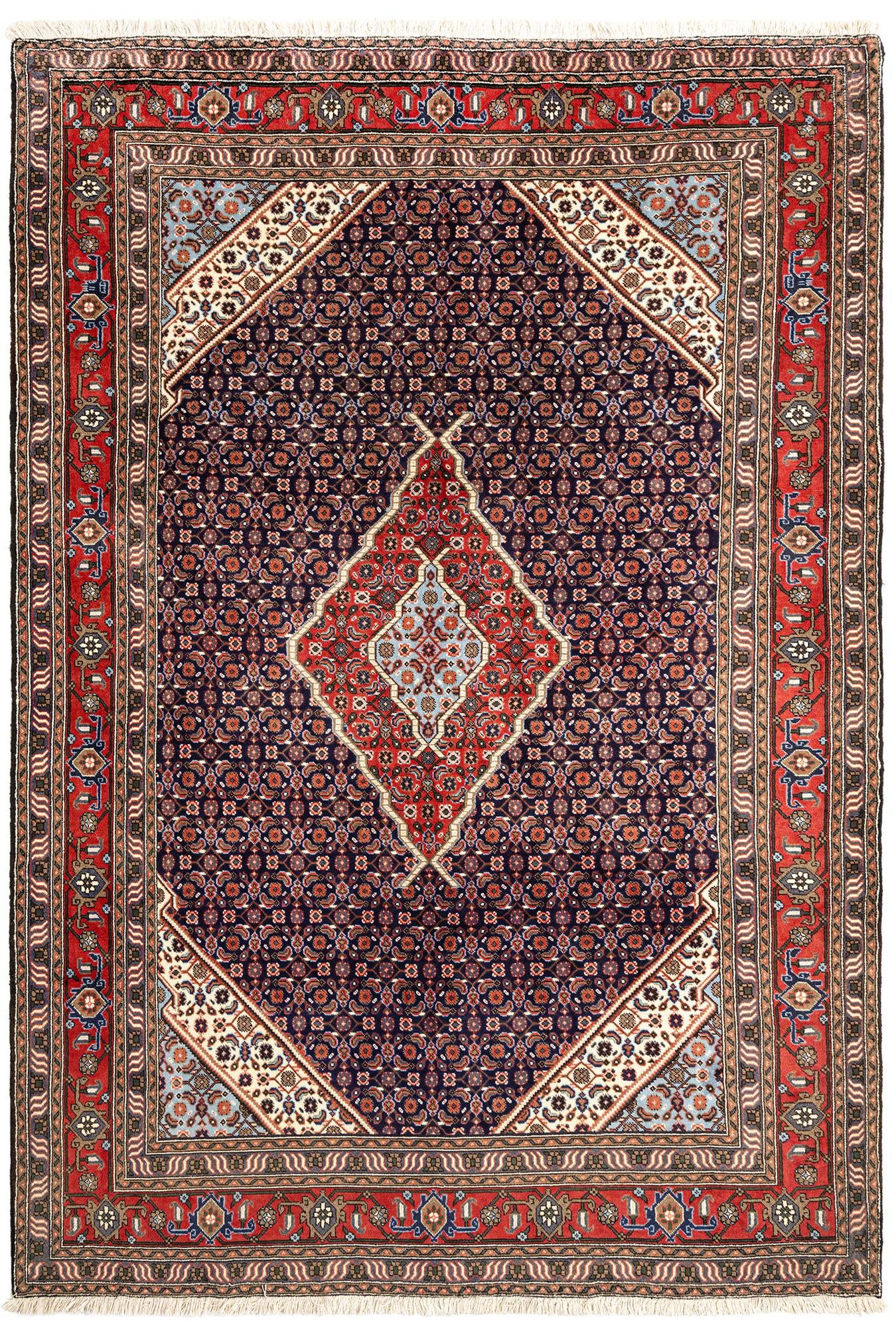 7' 6 x 10' 8 Heriz Wool Rug