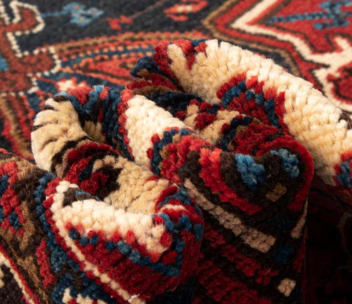 7' 1 x 9' 3 Heriz Wool Rug