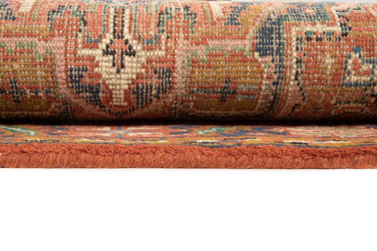Detail image of 95cm x 165cm Hand Knotted Heriz Wool Rug
