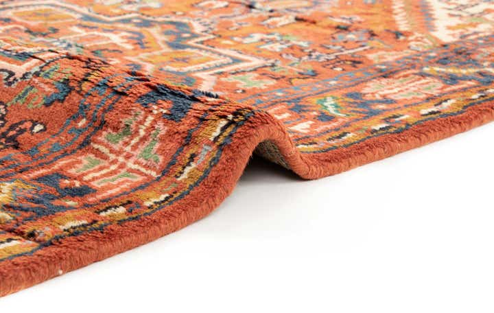 3' 2 x 5' 5 Hand Knotted Heriz Wool Rug
