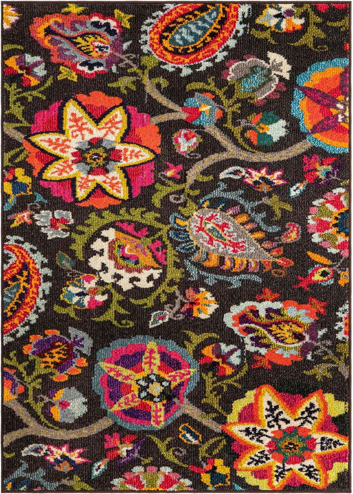 3' 3 x 5' 3 Washable Hyacinth Rug