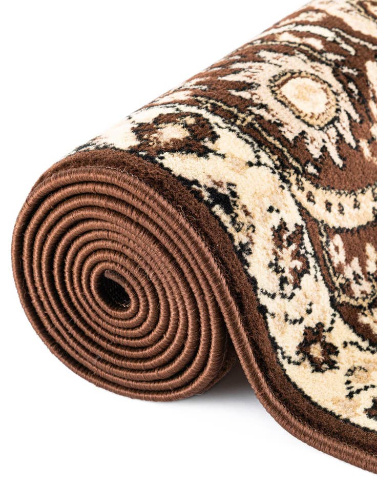 Detail image of 5' 3 x 8' Isfahan Design Rug
