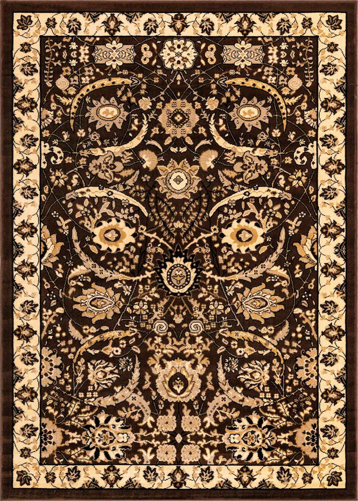 5' 3 x 8' Isfahan Design Rug