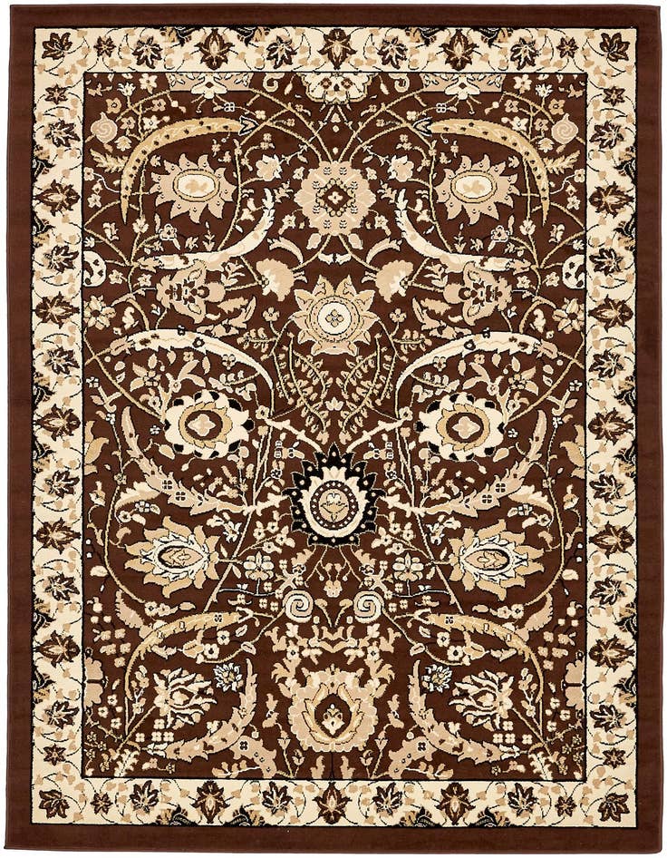 Detail image of 6' x 9' Isfahan Design Rug