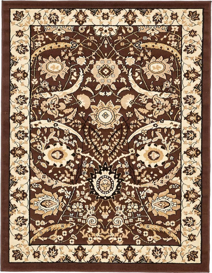 Detail image of 4' x 6' Isfahan Design Rug