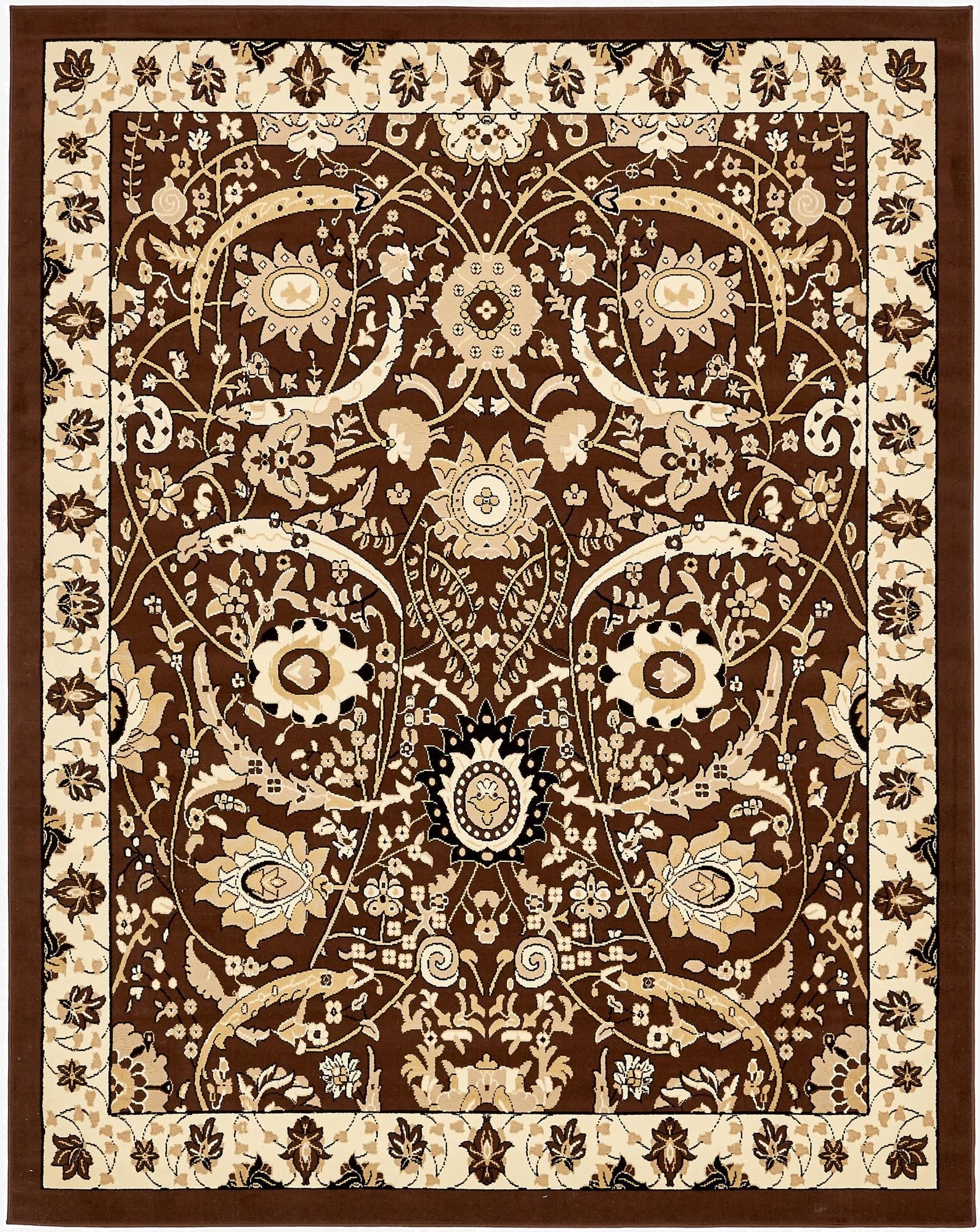Primary image 7' 10 x 10' Isfahan Design Rug