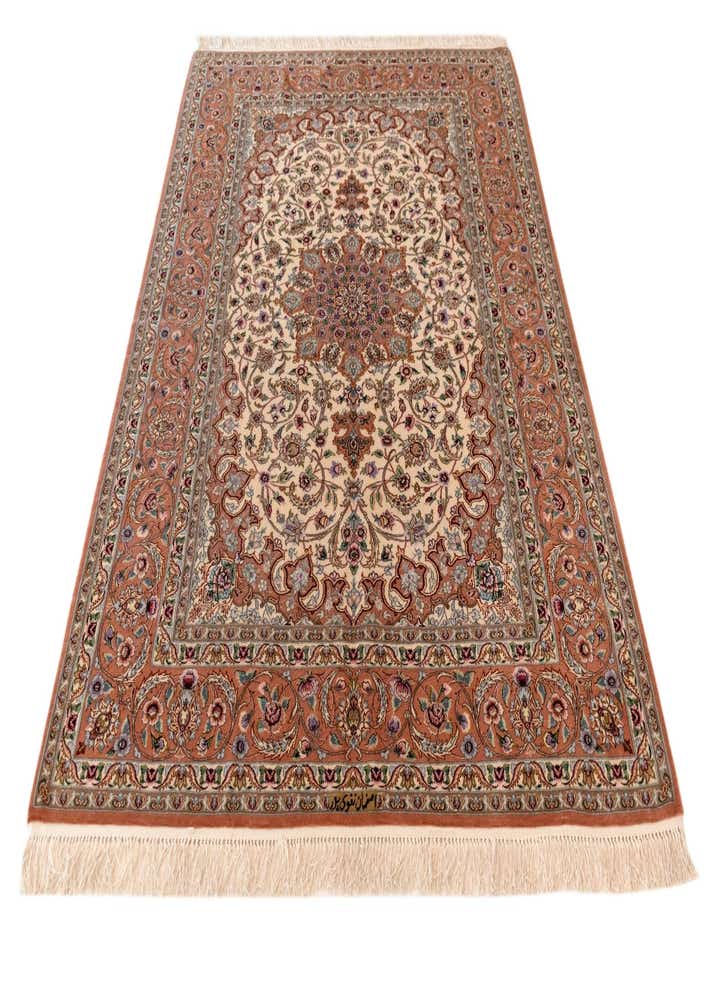 4' 9 x 7' 2 Isfahan Rug
