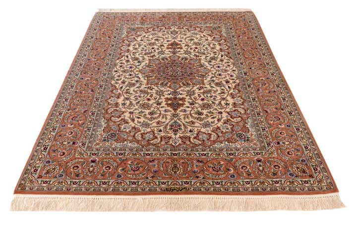4' 9 x 7' 2 Isfahan Rug