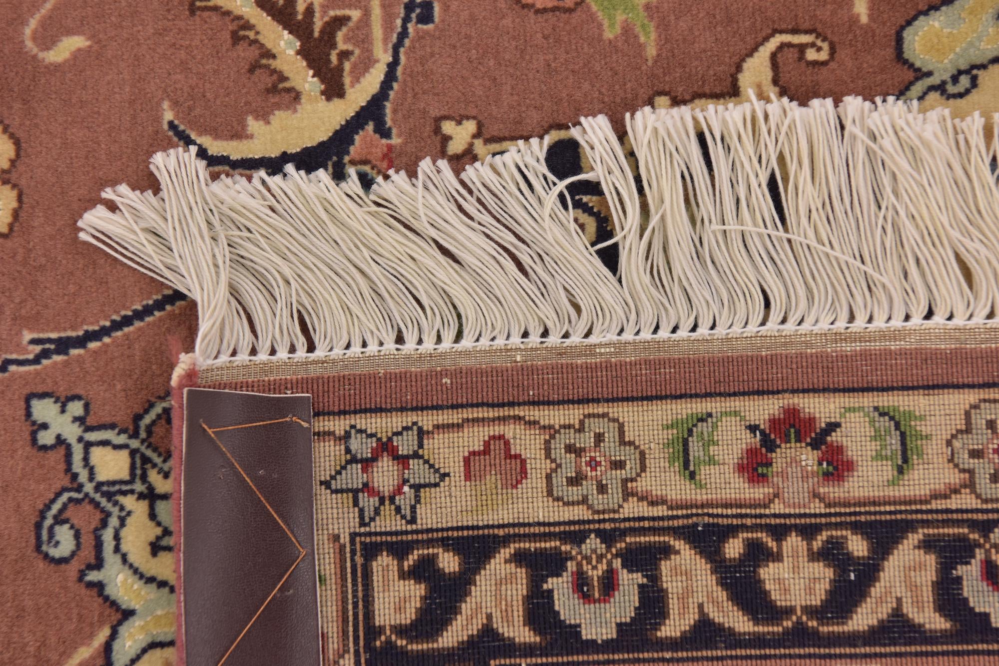 6' 7 x 10' Hand Knotted Isfahan Persian Rug