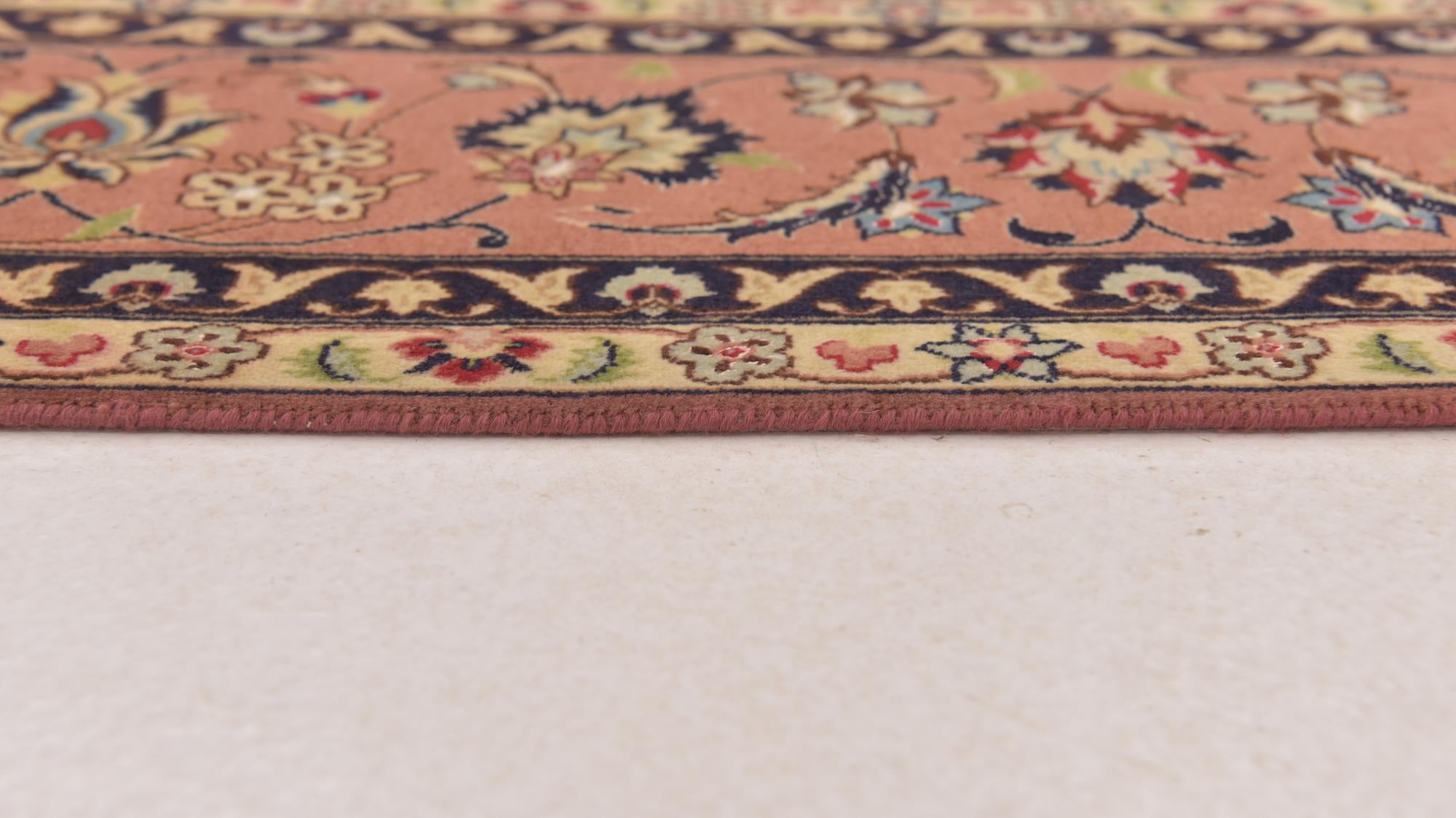6' 7 x 10' Hand Knotted Isfahan Persian Rug