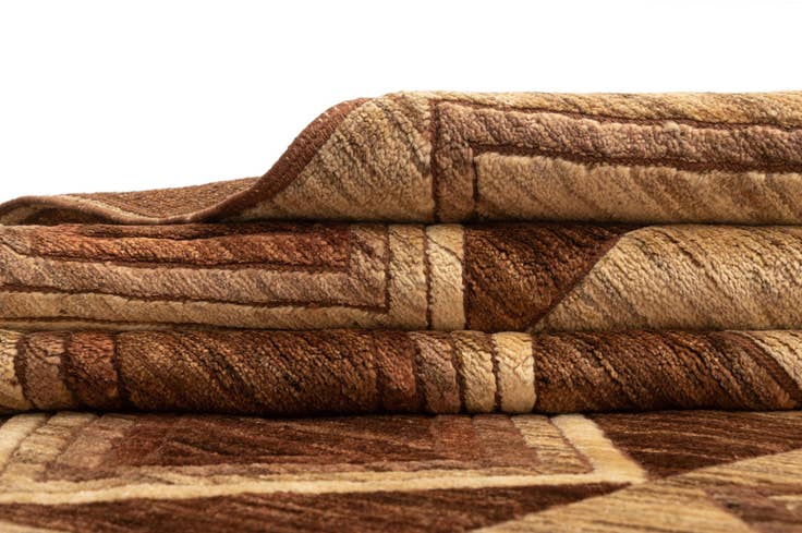 Detail image of 8' 2 x 10' 3 Juma Wool Rug