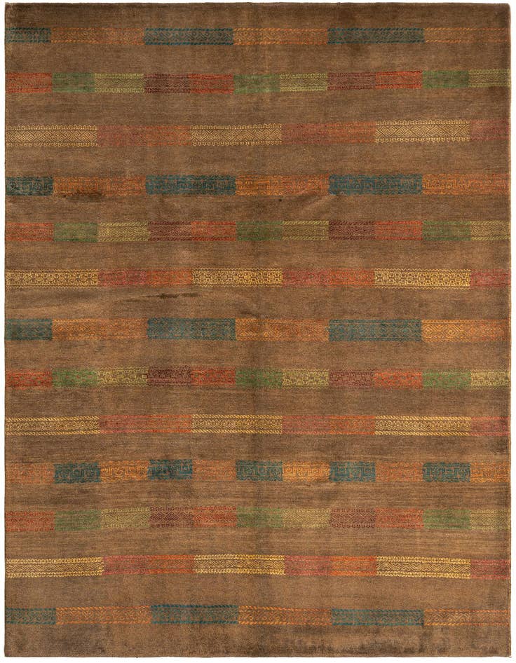 Detail image of 6' 8 x 9' 9 Juma Wool Rug