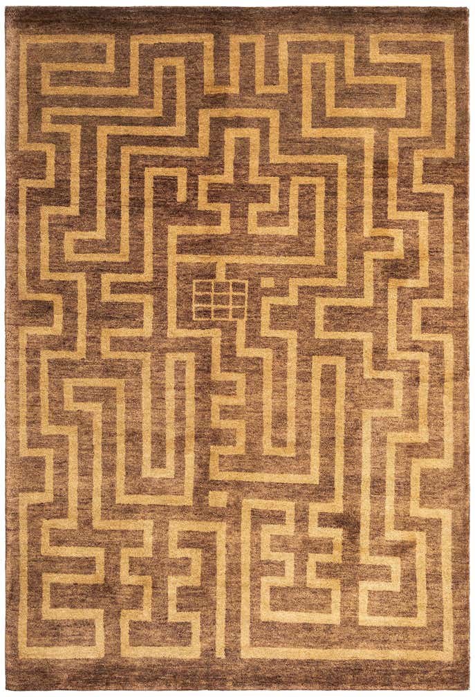 4' 7 x 6' 8 Juma Wool Rug