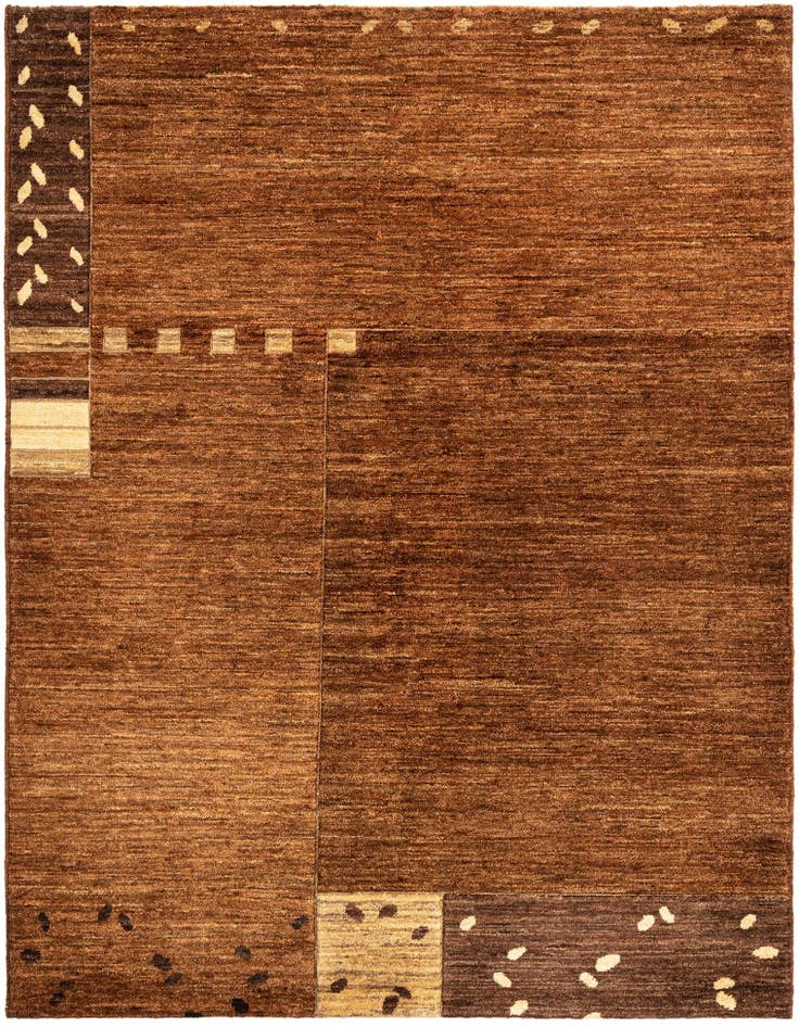 Detail image of 4' 11 x 6' 5 Juma Wool Rug