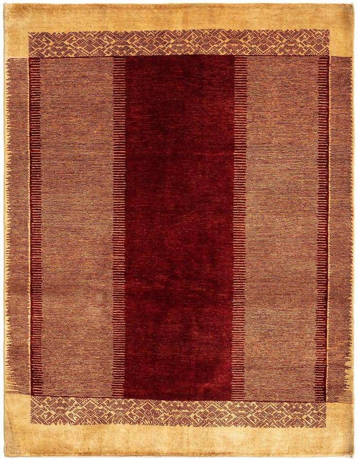 Detail image of 4' 7 x 6' 7 Juma Wool Rug