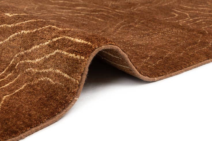 Detailansicht von 140cm x 195cm Juma Wolle Teppich