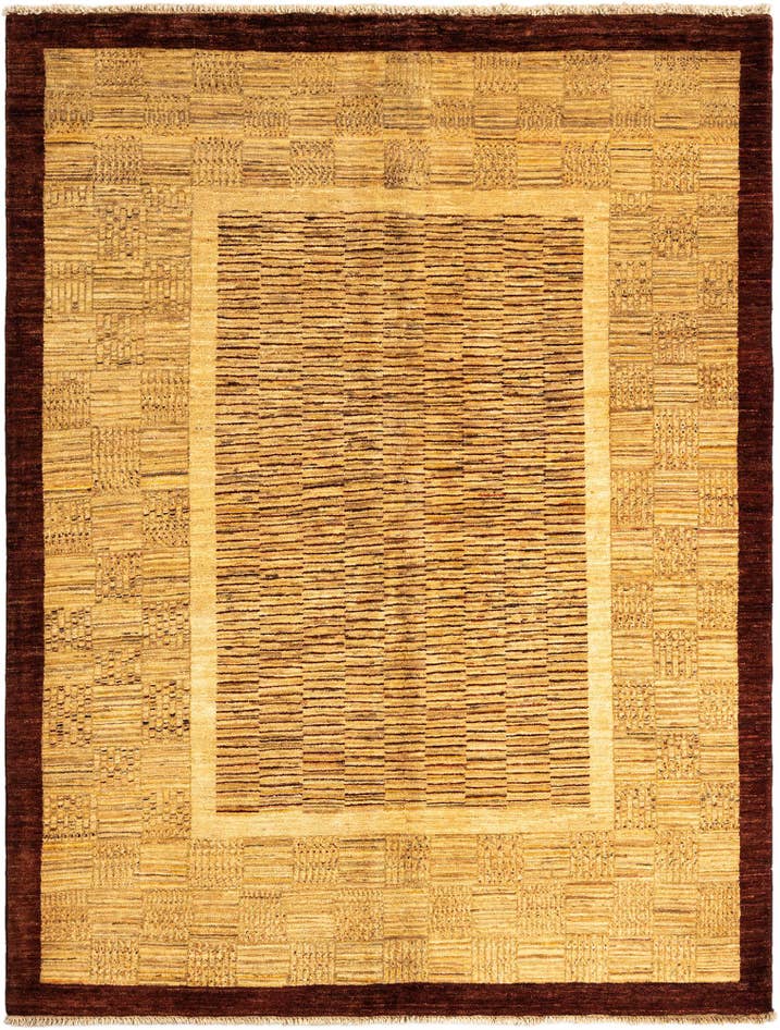 Detail image of 4' 11 x 6' 5 Juma Wool Rug