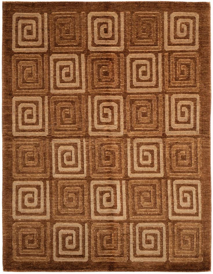 Detail image of 5' 9 x 9' Juma Wool Rug