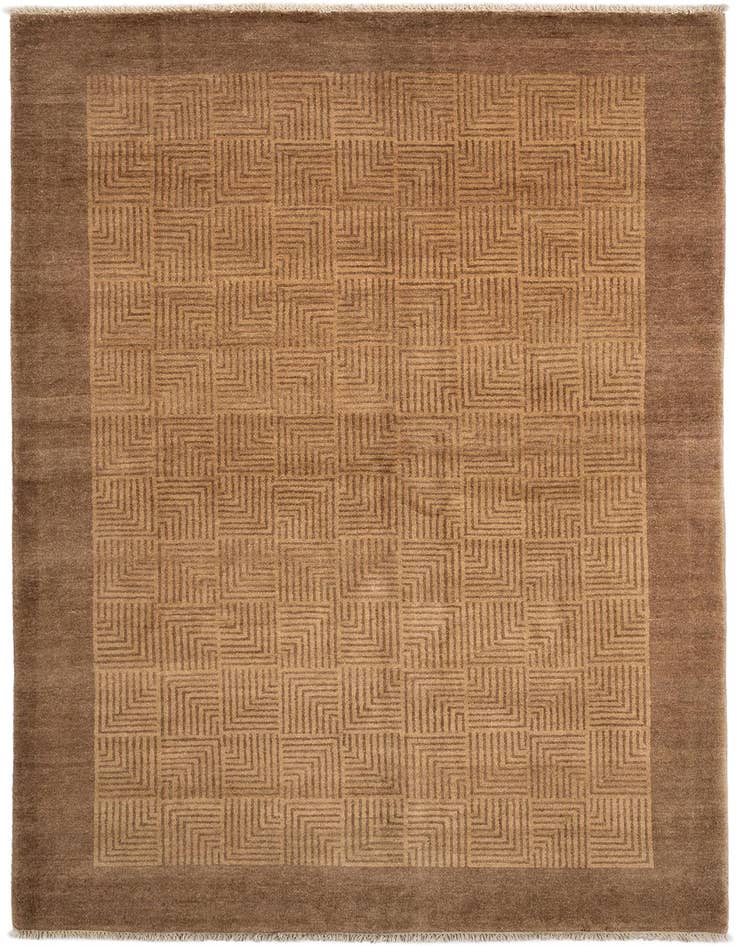 Detail image of 5' 8 x 8' 2 Juma Wool Rug