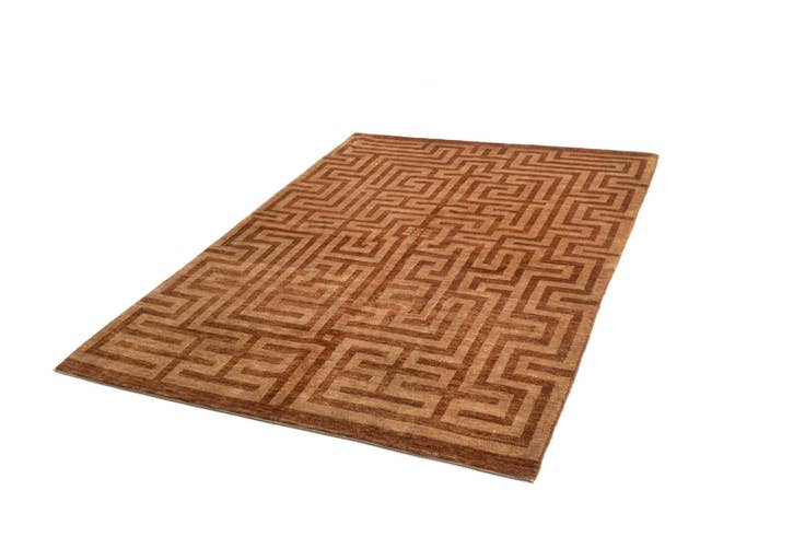 Detail image of 5' 6 x 8' Juma Wool Rug